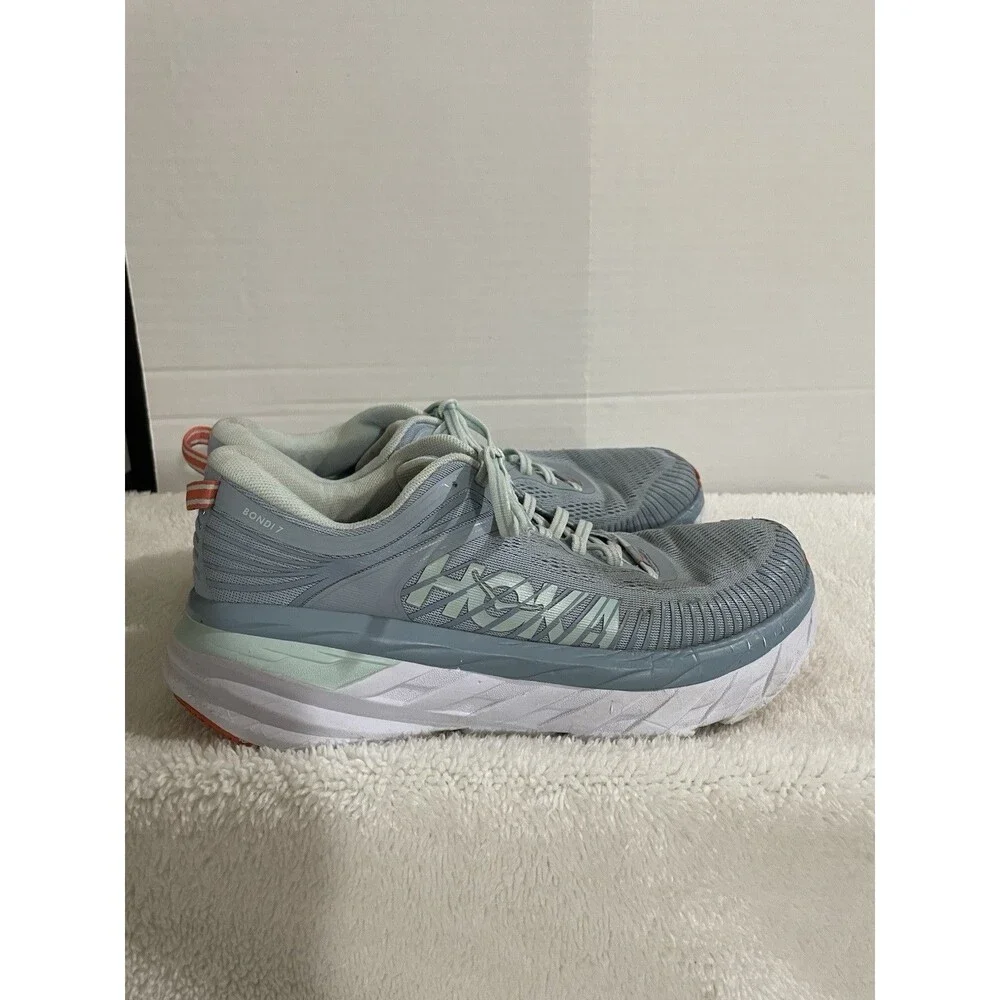 Size 9 - Hoka One One Bondi 7 Blue Fog Women’s